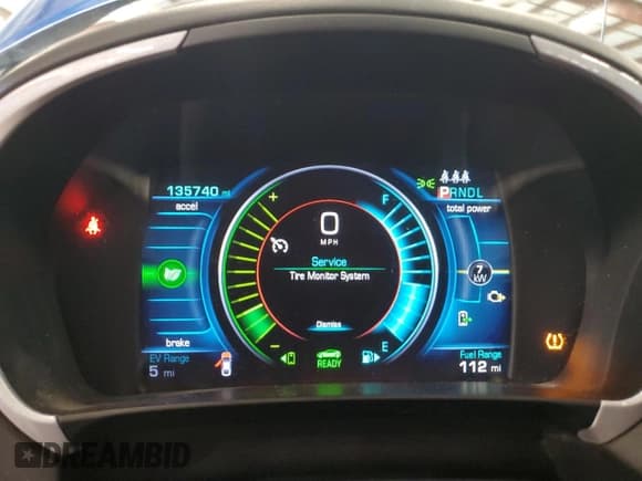 ✅ 2016 Chevrolet Volt LT • VIN: 1G1RC6S50GU121472 • Lot: 84886224. Wystawiony na Copart z przebiegiem 135 740 mil. Bezpłatny archiwum sprzedaży aukcyjnych z USA i szczegółowy raport historii pojazdu na DreamBid. Zdjęcie 9.