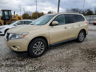 ✅ 2013 Nissan Pathfinder Platinum • VIN: 5N1AR2MN9DC687619 • Lot: 91848785. Wystawiony na Copart z przebiegiem 162 306 mil. Bezpłatny archiwum sprzedaży aukcyjnych z USA i szczegółowy raport historii pojazdu na DreamBid. Zdjęcie 1.