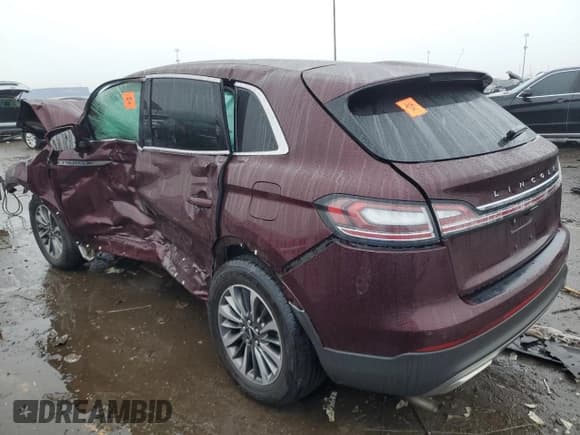 ✅ 2022 Lincoln Nautilus Standard • VIN: 2LMPJ8J98NBL13097 • Lot: 43026675. Listed on Copart with Not provided. Free auction sales archive from the USA and detailed vehicle history report at DreamBid. Image 2.