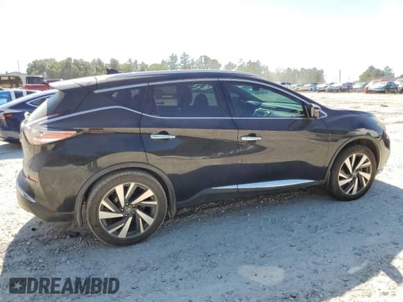 2016 Nissan Murano Platinum with VIN 5N1AZ2MG3GN171038, listed as a Copart auction lot 82465475 with 160,318 mi miles and Salvage title. Bid and sale history available at DreamBid. Image 3.