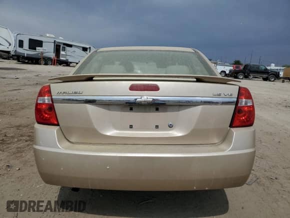 2005 Chevrolet Malibu LS with VIN 1G1ZT54895F301097, listed as a Copart auction lot 68669404 with Not provided miles and Salvage title. Bid and sale history available at DreamBid. Image 6.