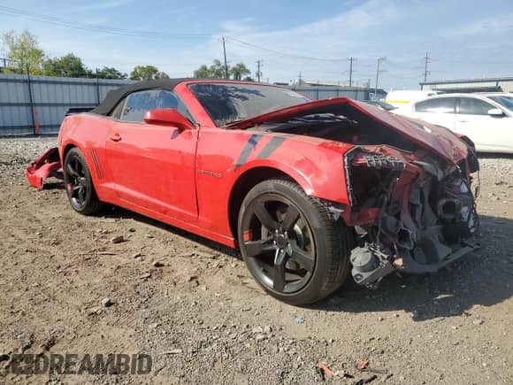 2014 Chevrolet Camaro SS с VIN 2G1FK3DJ9E9284114, выставлен на аукционе Copart как лот 80591565 с пробегом 71 223 миль миль и Списание • Salvage title. История ставок и продаж доступна на DreamBid. Изображение 4.