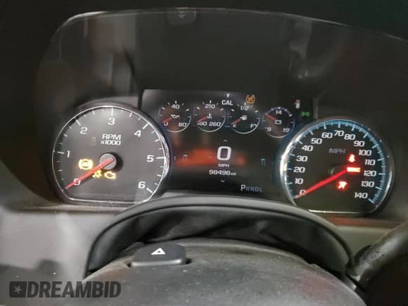 2020 Chevrolet Tahoe Premier with VIN 1GNSKCKC2LR127433, listed as a Copart auction lot 43428705 with Not provided miles and Salvage title. Bid and sale history available at DreamBid. Image 9.