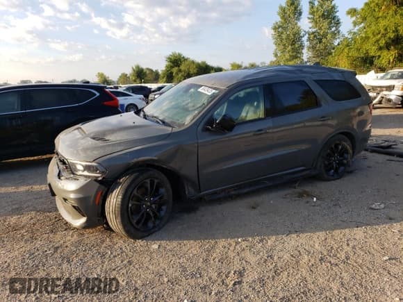 ✅ 2022 Dodge Durango GT Plus • VIN: 1C4RDJDG0NC108603 • Lot: 80439435. Listed on Copart with 53,987 mi. Free auction sales archive from the USA and detailed vehicle history report at DreamBid. Image 1.