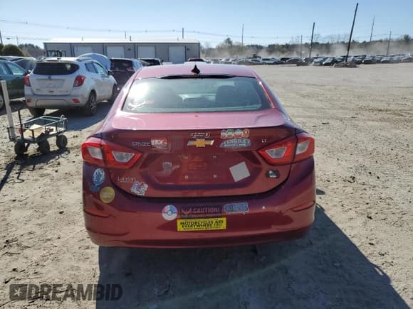 ✅ 2018 Chevrolet Cruze LT • VIN: 1G1BE5SM7J7139714 • Лот: 47842953. Опубликован ранее на Copart с пробегом 65 725 миль. Бесплатный доступ к архиву аукционных продаж из США и подробный отчёт об истории автомобиля на DreamBid. Изображение 6.