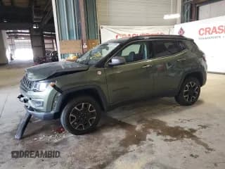 ✅ 2021 Jeep Compass Trailhawk • VIN: 3C4NJDDB1MT511778 • Lot: 65013395. Listed on Copart with 87,807 mi. Free auction sales archive from the USA and detailed vehicle history report at DreamBid. Image 1.