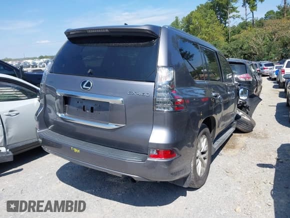 ✅ 2021 Lexus GX 460 Premium • VIN: JTJAM7BX4M5287232 • Lot: 43146388. Listed on IAAI with 59,829 mi. Free auction sales archive from the USA and detailed vehicle history report at DreamBid. Image 4.