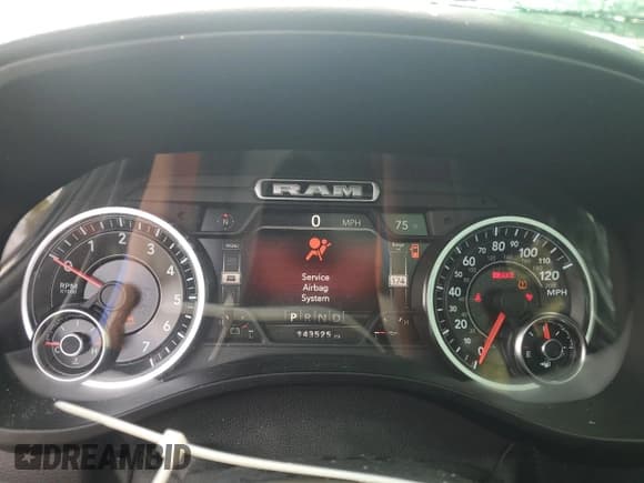 ✅ 2020 Ram 1500 Big Horn • VIN: 1C6SRFFT7LN288665 • Lot: 86126495. Listed on Copart with 143,525 mi. Free auction sales archive from the USA and detailed vehicle history report at DreamBid. Image 9.