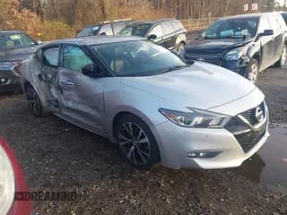 ✅ 2018 Nissan Maxima SV • VIN: 1N4AA6AP3JC388198 • Lot: 43804581. Listed on IAAI with 119,623 mi. Free auction sales archive from the USA and detailed vehicle history report at DreamBid. Image 1.