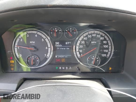 ✅ 2009 Dodge 1500 Laramie • VIN: 1D3HV13TX9S706949 • Lot: 41803074. Wystawiony na IAAI z przebiegiem 144 047 mil. Bezpłatny archiwum sprzedaży aukcyjnych z USA i szczegółowy raport historii pojazdu na DreamBid. Zdjęcie 7.