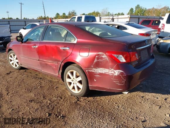 2007 Lexus ES 330 with VIN JTHBJ46G072106172, listed as a IAAI auction lot 43588621 with 196,395 mi miles and . Bid and sale history available at DreamBid. Image 3.