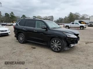 ✅ 2021 Lexus LX 570 • VIN: JTJFY7AX9M4340637 • Lot: 44361884. Listed on Copart with 9,357 mi. Free auction sales archive from the USA and detailed vehicle history report at DreamBid. Image 4.
