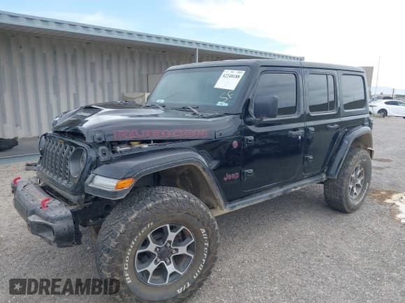 ✅ 2022 Jeep Wrangler Unlimited Rubicon • VIN: 1C4HJXFN2NW134024 • Lot: 42248188. Listed on IAAI with 41,899 mi. Free auction sales archive from the USA and detailed vehicle history report at DreamBid. Image 17.