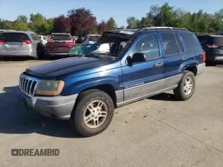 ✅ 2002 Jeep Grand Cherokee Laredo • VIN: 1J4GW48S82C128797 • Lot: 64885725. Listed on Copart with 167,701 mi. Free auction sales archive from the USA and detailed vehicle history report at DreamBid. Image 1.