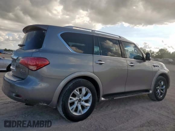 ✅ 2011 Infiniti QX56 8-passenger • VIN: JN8AZ2ND7B9701185 • Lot: 81756835. Listed on Copart with 197,733 mi. Free auction sales archive from the USA and detailed vehicle history report at DreamBid. Image 3.