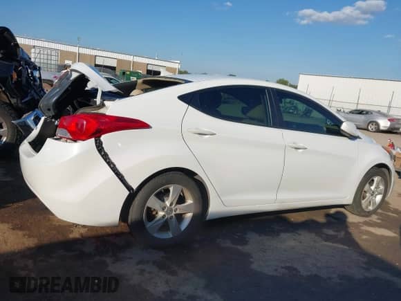 2013 Hyundai Elantra Limited with VIN 5NPDH4AE8DH156338, listed as a IAAI auction lot 43337019 with 106,770 mi miles and . Bid and sale history available at DreamBid. Image 13.