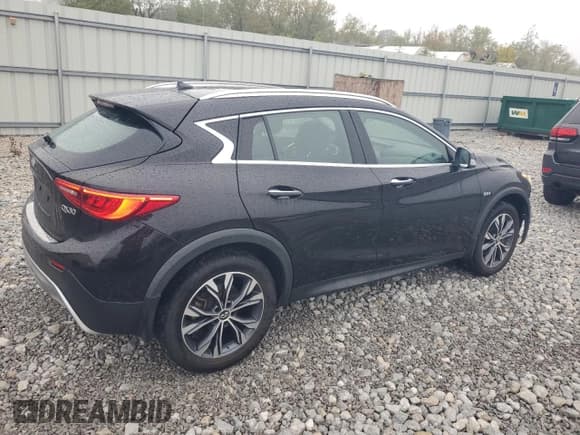 ✅ 2018 Infiniti QX30 Premium • VIN: SJKCH5CR7JA047242 • Lot: 83955045. Listed on Copart with 100,323 mi. Free auction sales archive from the USA and detailed vehicle history report at DreamBid. Image 3.