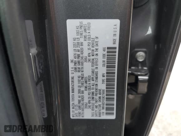 ✅ 2025 Mazda CX-50 Premium • VIN: 7MMVABDY8SN379690 • Lot: 91108085. Listed on Copart with 1,993 mi. Free auction sales archive from the USA and detailed vehicle history report at DreamBid. Image 13.