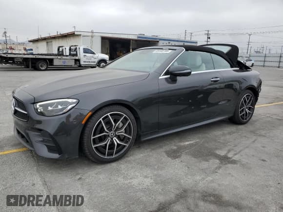✅ 2023 Mercedes-Benz E 450 • VIN: W1K1K5JB2PF201763 • Lot: 55448705. Listed on Copart with 6,712 mi. Free auction sales archive from the USA and detailed vehicle history report at DreamBid. Image 1.