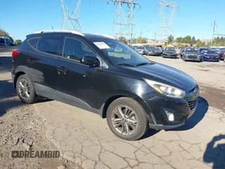 ✅ 2014 Hyundai Tucson Limited • VIN: KM8JUCAGXEU890394 • Lot: 43478098. Listed on IAAI with 92,992 mi. Free auction sales archive from the USA and detailed vehicle history report at DreamBid. Image 1.