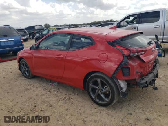 2019 Hyundai Veloster 2.0 с VIN KMHTG6AF1KU006508, выставлен на аукционе Copart как лот 78395834 с пробегом 20 569 миль миль и Списание • Salvage title. История ставок и продаж доступна на DreamBid. Изображение 2.