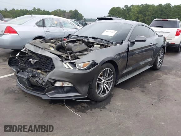 ✅ 2016 Ford Mustang EcoBoost • VIN: 1FA6P8TH0G5251707 • Lot: 43239421. Listed on IAAI with 101,533 mi. Free auction sales archive from the USA and detailed vehicle history report at DreamBid. Image 19.