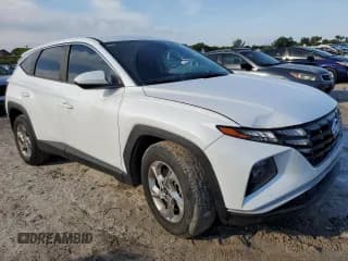 ✅ 2022 Hyundai Tucson SE • VIN: 5NMJA3AE8NH004477 • Lot: 76228434. Wystawiony na Copart z przebiegiem 40 791 mil. Bezpłatny archiwum sprzedaży aukcyjnych z USA i szczegółowy raport historii pojazdu na DreamBid. Zdjęcie 4.