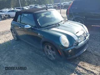 ✅ 2007 MINI Convertible S • VIN: WMWRH33557TJ44349 • Lot: 42799773. Listed on IAAI with 92,482 mi. Free auction sales archive from the USA and detailed vehicle history report at DreamBid. Image 1.