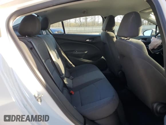 ✅ 2019 Chevrolet Cruze LS • VIN: 1G1BC5SM6K7153224 • Lot: 48584253. Listed on Copart with 10,525 mi. Free auction sales archive from the USA and detailed vehicle history report at DreamBid. Image 10.