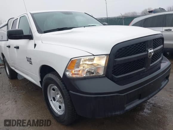 ✅ 2023 Ram 1500 Tradesman • VIN: 1C6RR6FGXPS535265 • Lot: 41474268. Wystawiony na IAAI z przebiegiem 10 989 mil. Bezpłatny archiwum sprzedaży aukcyjnych z USA i szczegółowy raport historii pojazdu na DreamBid. Zdjęcie 1.