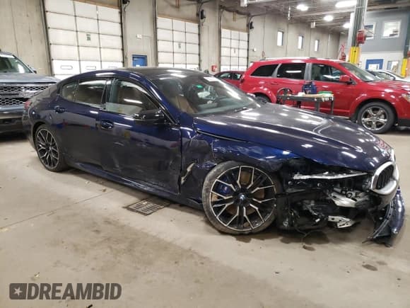 ✅ 2024 BMW 8 Series M850i • VIN: WBAGV8C07RCR46776 • Lot: 80021814. Listed on Copart with 3,772 mi. Free auction sales archive from the USA and detailed vehicle history report at DreamBid. Image 4.