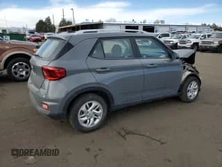 ✅ 2020 Hyundai Venue SEL • VIN: KMHRC8A37LU017229 • Lot: 42534825. Listed on Copart with 67,803 mi. Free auction sales archive from the USA and detailed vehicle history report at DreamBid. Image 3.