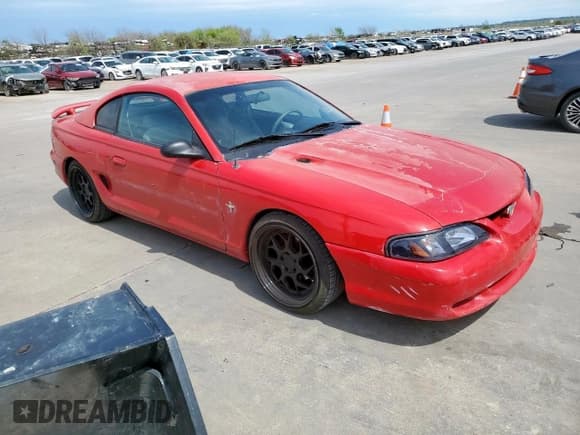 ✅ 1995 Ford Mustang • VIN: 1FALP4041SF262621 • Lot: 50466635. Listed on Copart with 147,042 mi. Free auction sales archive from the USA and detailed vehicle history report at DreamBid. Image 4.