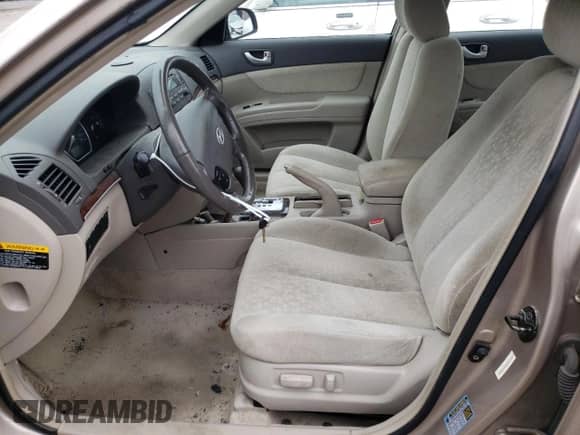 2007 Hyundai Sonata GLS с VIN 5NPET46C87H240125, выставлен на аукционе Copart как лот 74077624 с пробегом 206 963 миль миль и Списание • Salvage title. История ставок и продаж доступна на DreamBid. Изображение 7.