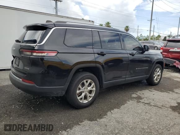 ✅ 2023 Jeep Grand Cherokee Limited • VIN: 1C4RJJBG5P8803175 • Lot: 63382395. Listed on Copart with 21,835 mi. Free auction sales archive from the USA and detailed vehicle history report at DreamBid. Image 3.