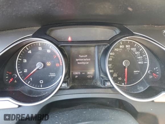 ✅ 2013 Audi A5 Premium Plus • VIN: WAULFAFH2DN006631 • Lot: 84709665. Listed on Copart with 133,073 mi. Free auction sales archive from the USA and detailed vehicle history report at DreamBid. Image 9.