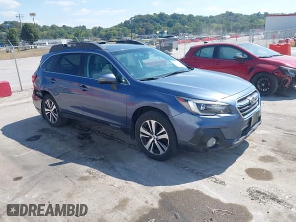 ✅ 2018 Subaru Outback Limited • VIN: 4S4BSANC7J3314770 • Lot: 43240800. Listed on IAAI with 109,293 mi. Free auction sales archive from the USA and detailed vehicle history report at DreamBid. Image 1.