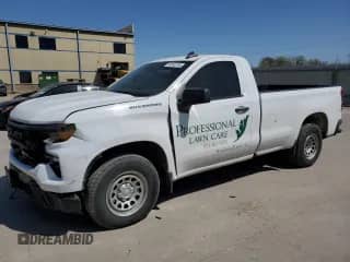 2022 Chevrolet Silverado 1500 Work Truck с VIN 3GCNAAEK7NG505815, выставлен на аукционе Copart как лот 49992755 с пробегом 109 746 миль миль и Списание • Salvage title. История ставок и продаж доступна на DreamBid. Изображение 1.