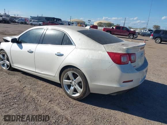2014 Chevrolet Malibu LTZ with VIN 1G11J5SX9EF174025, listed as a IAAI auction lot 43438961 with Not provided miles and . Bid and sale history available at DreamBid. Image 3.