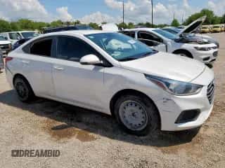 2019 Hyundai Accent SE with VIN 3KPC24A39KE087866, listed as a Copart auction lot 68671285 with 79,246 mi miles and Non repairable. Bid and sale history available at DreamBid. Image 4.