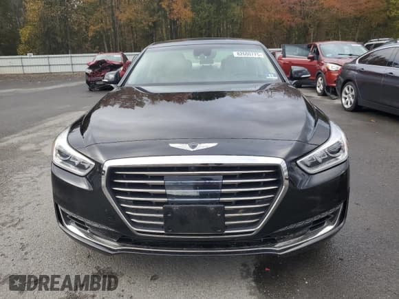 ✅ 2019 Genesis G90 Premium • VIN: KMTF34JA8KU056846 • Лот: 82600775. Опубликован ранее на Copart с пробегом 33 224 миль. Бесплатный доступ к архиву аукционных продаж из США и подробный отчёт об истории автомобиля на DreamBid. Изображение 5.