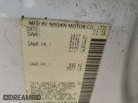 ✅ 2016 Nissan Altima S • VIN: 1N4AL3AP9GN328769 • Лот: 93348005. Опубликован ранее на Copart с пробегом 126 720 миль. Бесплатный доступ к архиву аукционных продаж из США и подробный отчёт об истории автомобиля на DreamBid. Изображение 12.