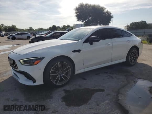 ✅ 2019 Mercedes-Benz AMG GT 53 • VIN: WDD7X6BBXKA004006 • Lot: 64174745. Listed on Copart with 29,359 mi. Free auction sales archive from the USA and detailed vehicle history report at DreamBid. Image 1.