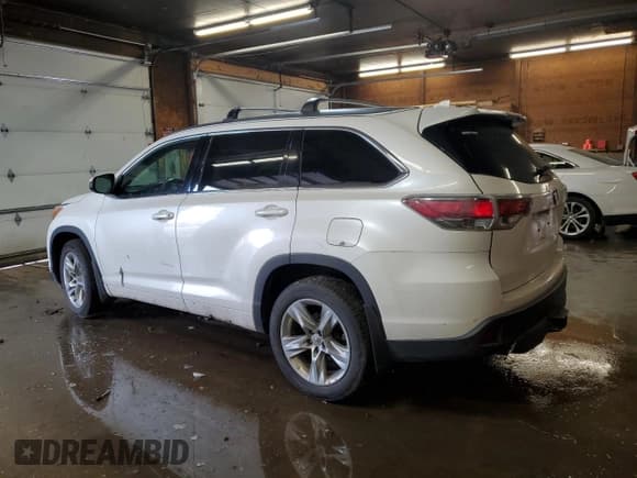 ✅ 2014 Toyota Highlander Limited • VIN: 5TDDCRFH9ES005616 • Лот: 61390585. Опубликован ранее на Copart с пробегом Не указан. Бесплатный доступ к архиву аукционных продаж из США и подробный отчёт об истории автомобиля на DreamBid. Изображение 2.