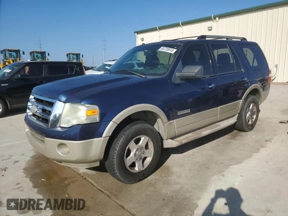 ✅ 2008 Ford Expedition Eddie Bauer • VIN: 1FMFU17598LA19870 • Лот: 84720614. Опубликован ранее на Copart с пробегом 273 784 миль. Бесплатный доступ к архиву аукционных продаж из США и подробный отчёт об истории автомобиля на DreamBid. Изображение 1.