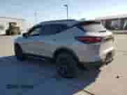 2021 Chevrolet Blazer RS with VIN 3GNKBKRS8MS534128, listed as a Copart auction lot 70050554 with 36,226 mi miles and Salvage title. Bid and sale history available at DreamBid. Image 2.