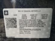 ✅ 2020 Chevrolet Impala LT • VIN: 1G11Z5S3XLU115225 • Лот: 69506314. Опубликован ранее на Copart с пробегом 75 955 миль. Бесплатный доступ к архиву аукционных продаж из США и подробный отчёт об истории автомобиля на DreamBid. Изображение 12.