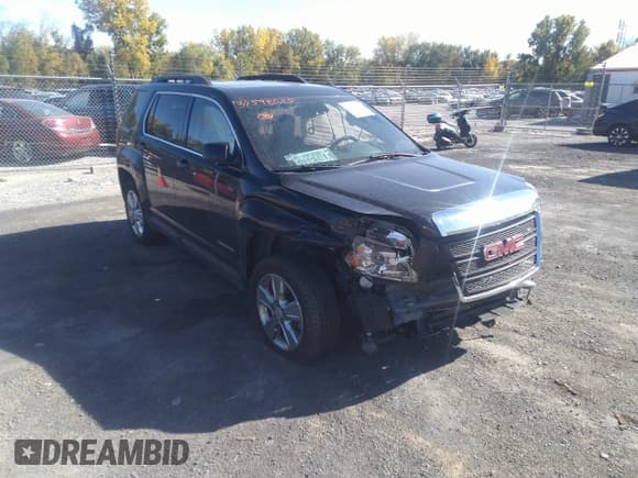 ✅ 2015 GMC Terrain SLT • VIN: 2GKALSEK3F6349966 • Лот: 34598025. Опубликован ранее на IAAI с пробегом 110 743 миль. Бесплатный доступ к архиву аукционных продаж из США и подробный отчёт об истории автомобиля на DreamBid. Изображение 1.