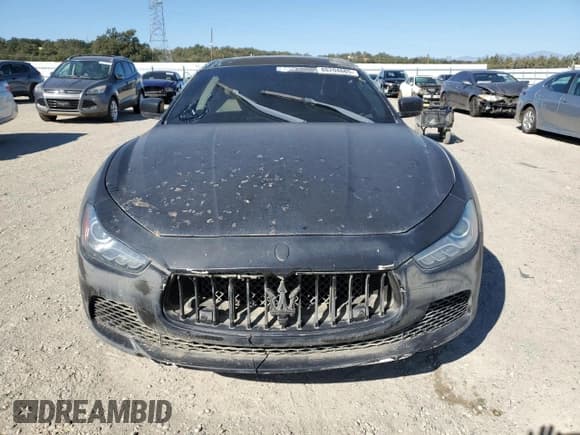 ✅ 2015 Maserati Ghibli S Q4 • VIN: ZAM57RTAXF1130599 • Lot: 80204685. Listed on Copart with Not provided. Free auction sales archive from the USA and detailed vehicle history report at DreamBid. Image 5.