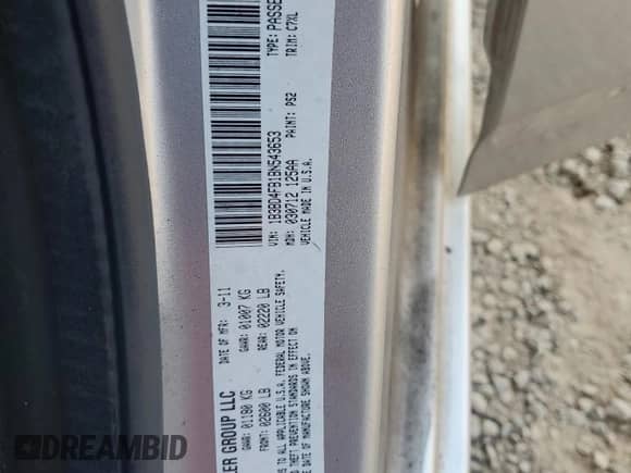 2011 Dodge Avenger Express с VIN 1B3BD4FB1BN543653, выставлен на аукционе Copart как лот 66823994 с пробегом 219 207 миль миль и Списание • Salvage title. История ставок и продаж доступна на DreamBid. Изображение 14.